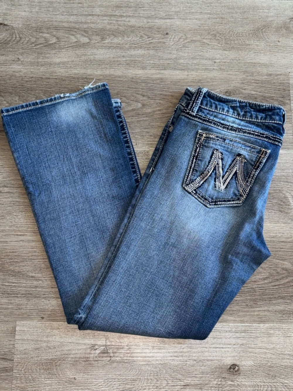 Miss Me Medium Blue Boot Cut Jeans